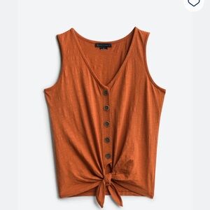 Sanctuary tied to you knit tank